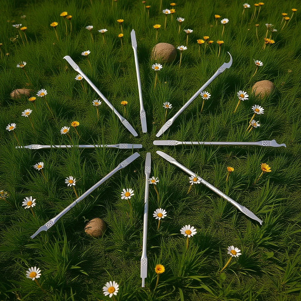 8Pcs High-Quality Sticker Remover for Phone Precision Alloy Steel Razor Scraper 8-in-1 Mobile Repair Tool Kit for Easy and