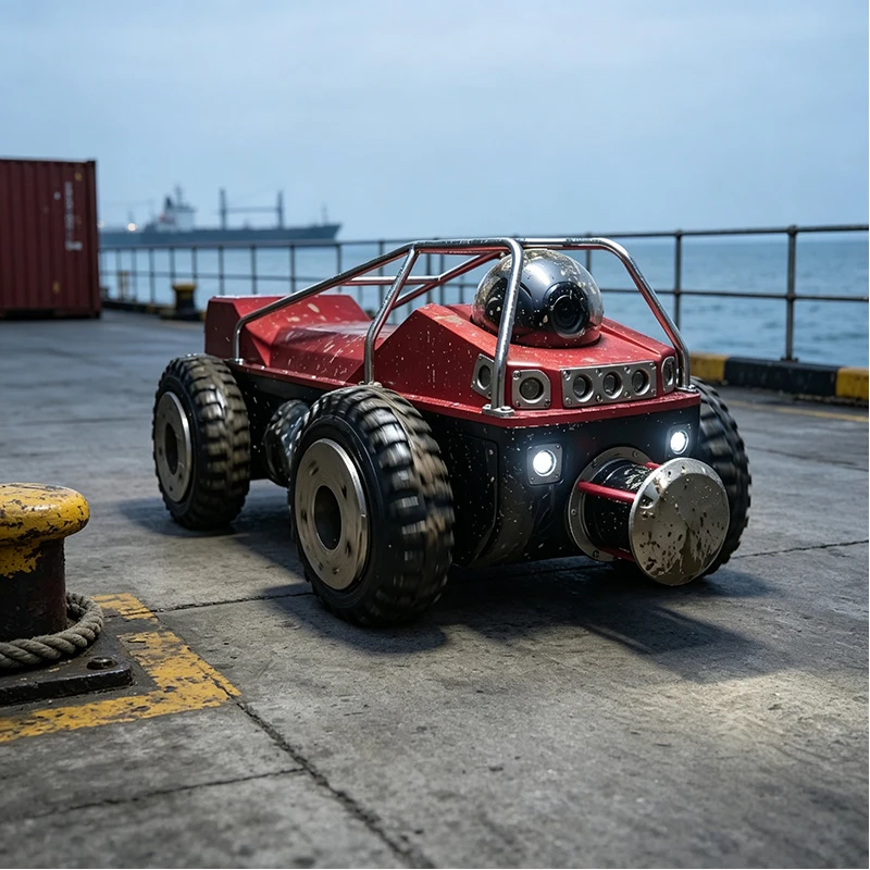 Advanced Pipeline Inspection Robot Waterproof Crawler Vehicle with HD Camera for Oil Gas Sewer Underground Detection System