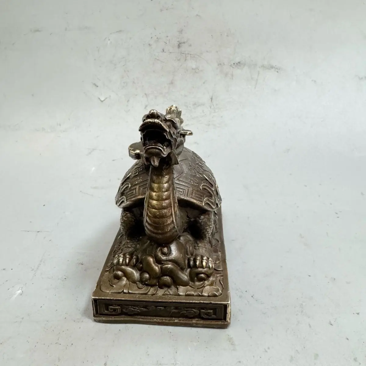 Fu character dragon turtle  Statue Sculpture Figurines Home Garden Decoration Statues For House ﻿