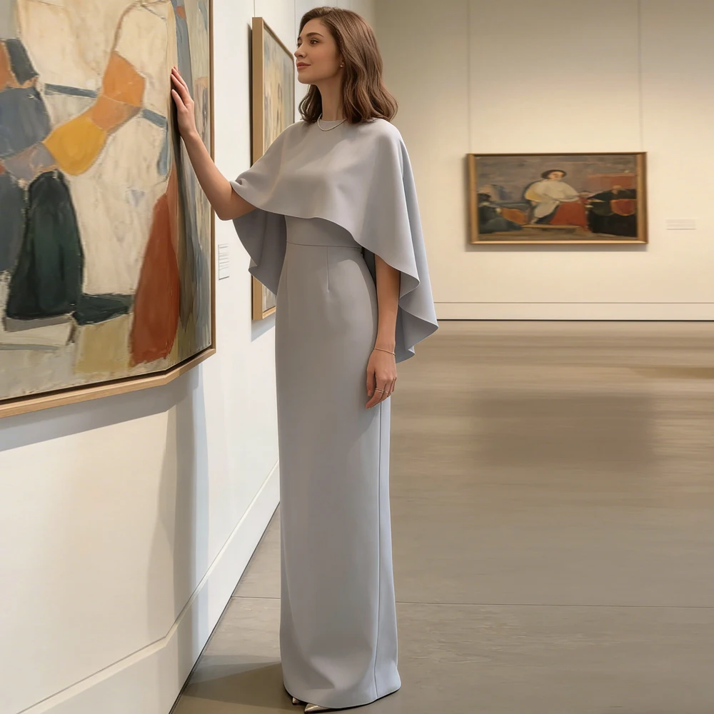 

Ramadan Satin Abaya Dubai Kaftan Cloak Cape Sleeve Women Muslim Dress Eid Djellaba Caftan Marocain Femme Robe Kebaya Vestidos