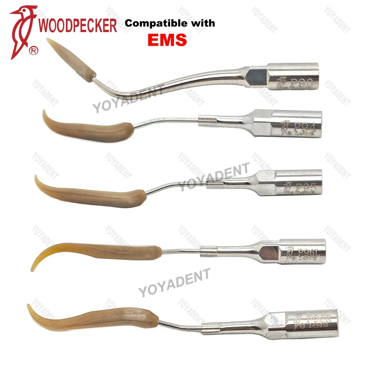 Woodpecker Dental Ultrasonic Scaler Tips lmplant Maintenance Tips P90 P94 P95 P96L P96R Fit EMS Scaler Handpiece