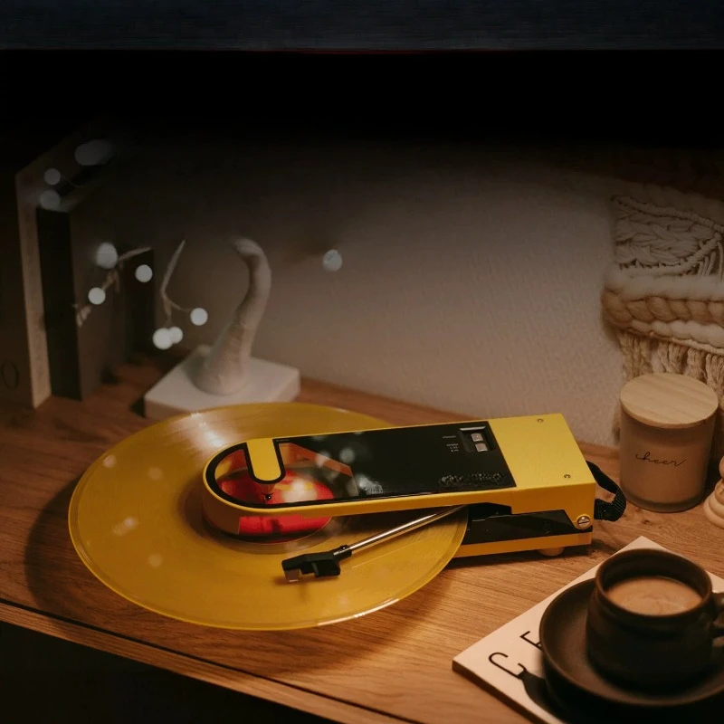 

Professional vinyl player player film portable burger turntable player phonograph