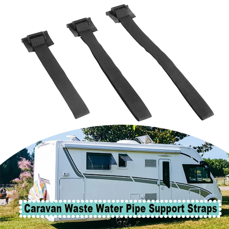 

3/6/9PCS Caravan Waste Water Pipe Support Straps & Cable Fresh Water Inlet Pipe Support Straps For Caravan Accessories Replacem
