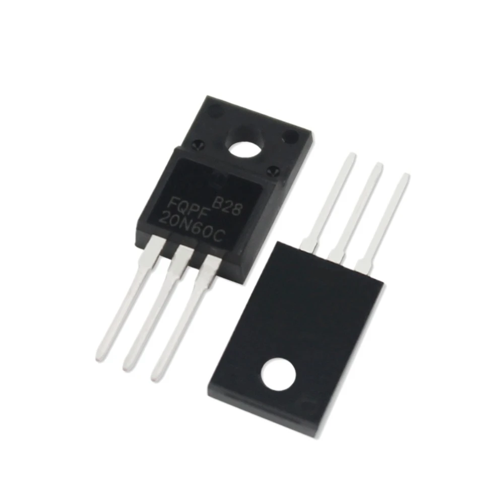 5/10PCS Transistor  FQPF5N60C FQPF8N60C FQPF20N60C FQPF12N60C FQPF10N60C FQP50N06 Mosfet Transistors Electronic Kit TO-220 ﻿