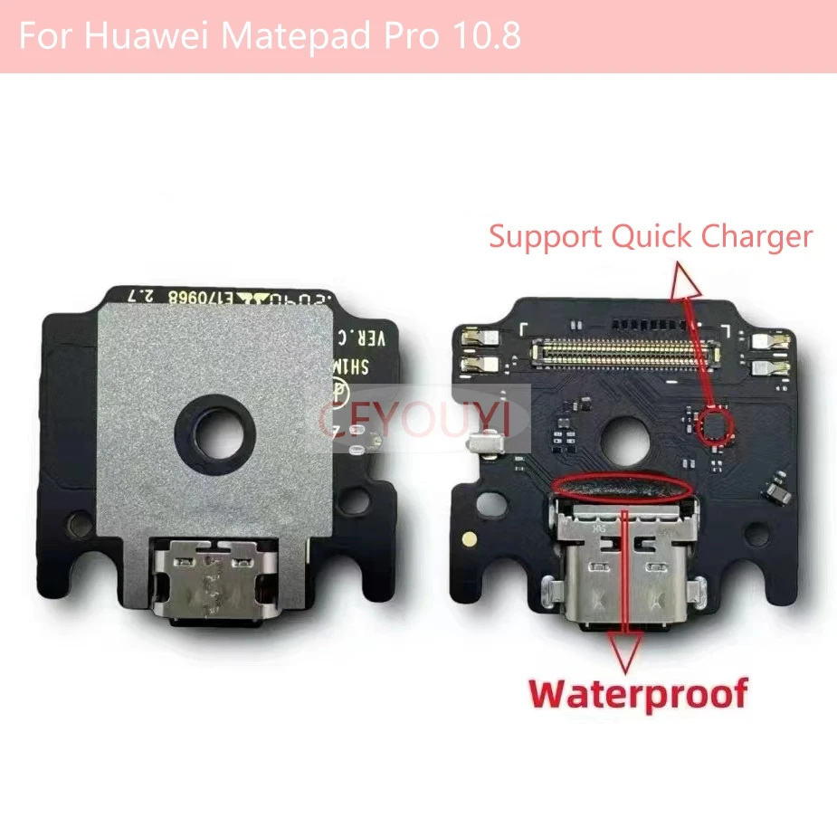 For Huawei Matepad Pro 10.8 Charging Port Board Flex Cable USB Charger Dock Replacement Part MPX-W09