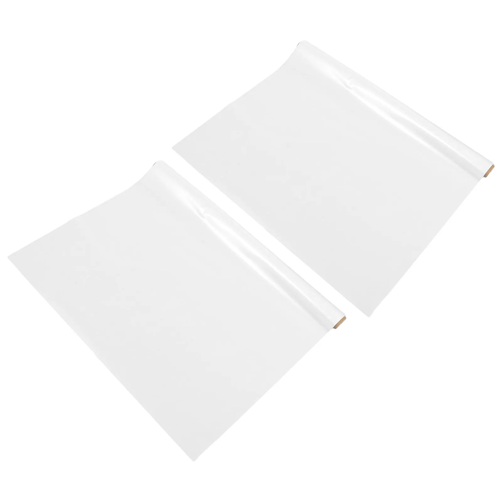2 Rolls Peel and Stick Whiteboard Sticker Wall Decal Dry Erase Surface Large Writable Sheet for Home Office Classroom Removable