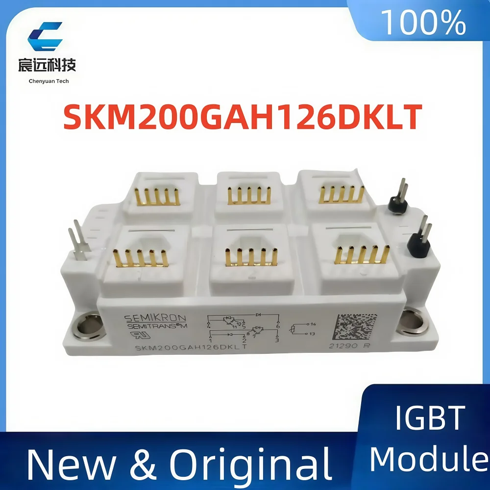 

SKM200GAH126DKLT New Original IGBT Power Module semikron diode thyristor IGBT Module SKM 200GAH126DKLT SKM200GAH126DKLT