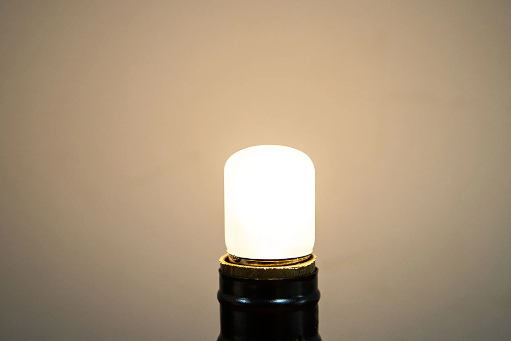 T28 Frosted Mini Tube LED Bulb 1W 2700K Dimmable E27