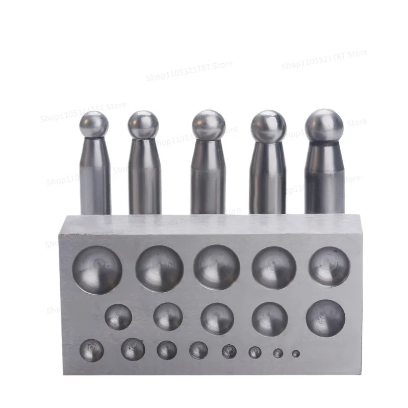 18 Nests As Punches, Square Nest Anvil Set, Ring Bracelet, Nest Bead Making, Steel Mold Bell Making Tools