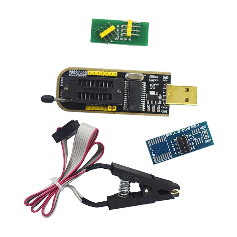 Smart Electronics CH340 CH340G CH341 CH341A 24 25 Series EEPROM Flash BIOS USB Programmer PLR with Software & Driver