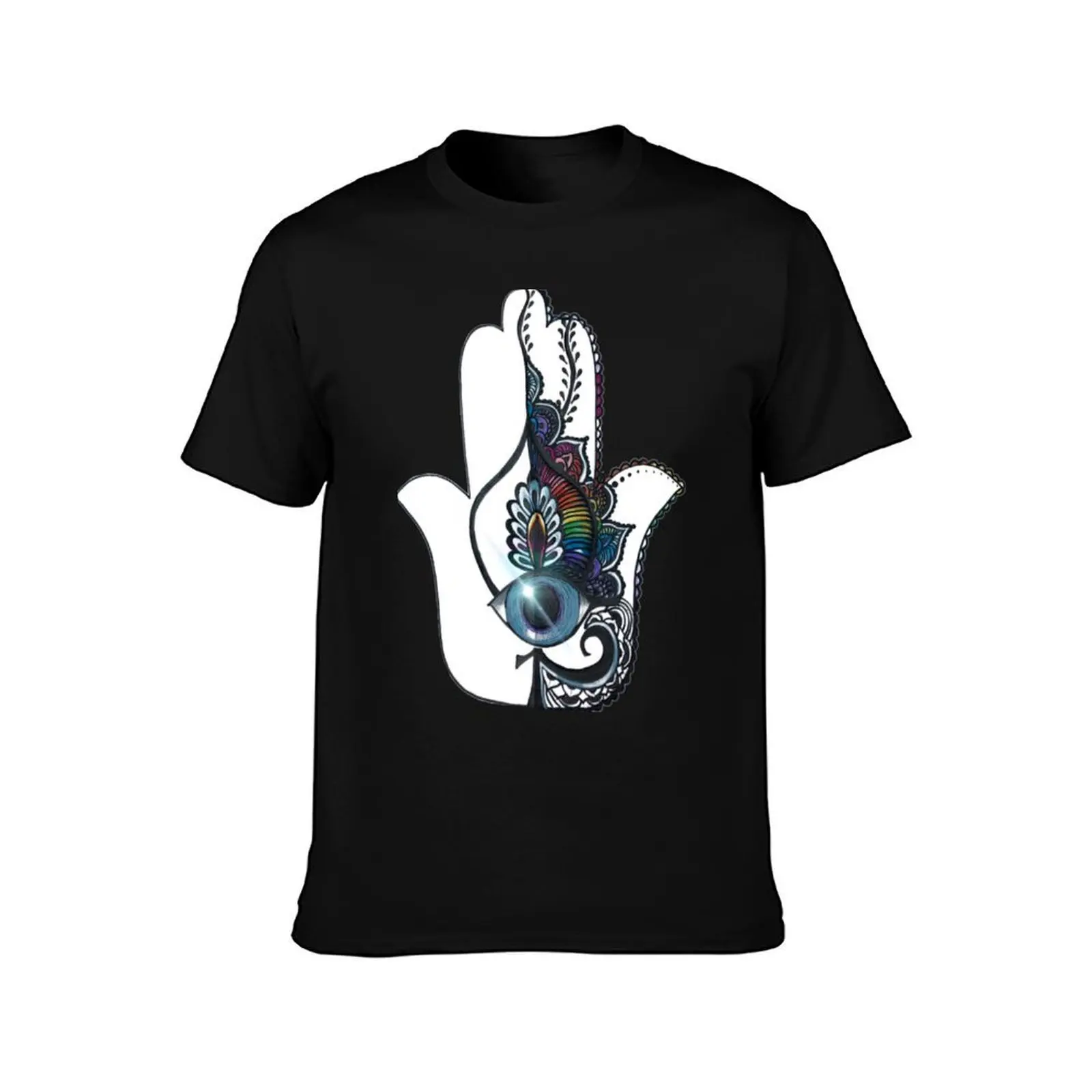 Third Eye Opening Art T-Shirt, Summer Casual Cotton Tee, Oversized Streetwear Tops, Vintage Graphic Print, Unisex Men Women