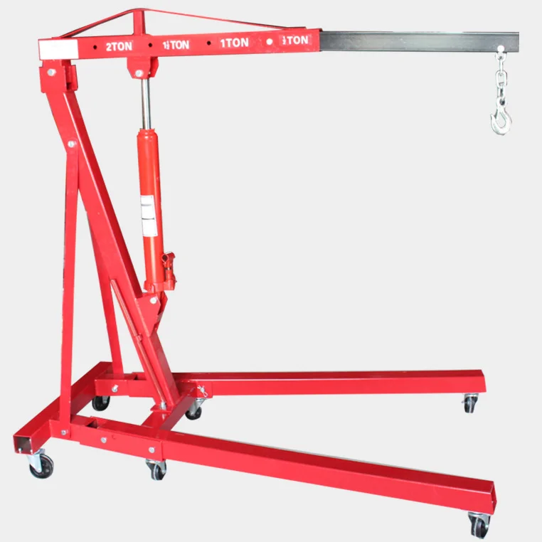 

High Efficiency Steel Manual Chain Hoist 2 Ton Engine Crane For Auto Repair Shops DIY Projects And Construction