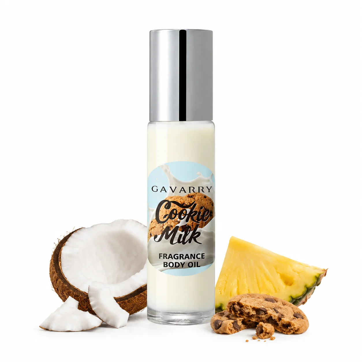 Fragrance-Oils Perfume - 10ML Roll-On Tragbares Parfümöl, Süßer Keksmilch-Gourmand-Duft