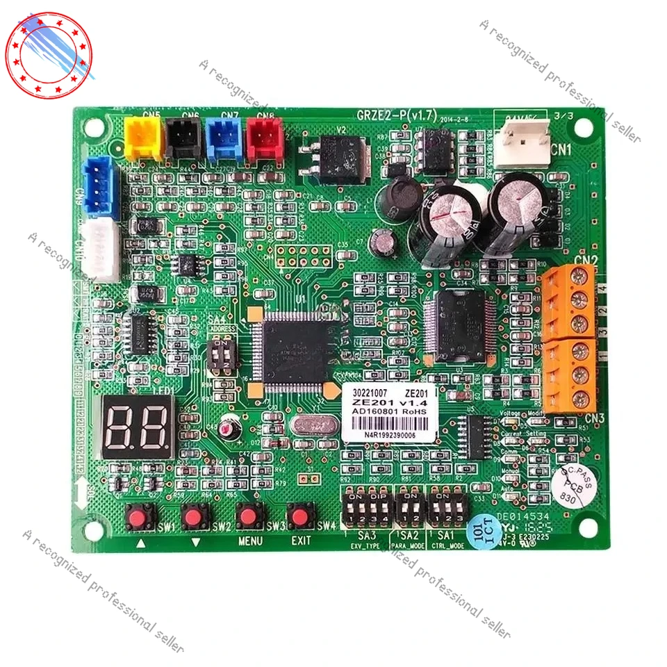 

new good working for air conditioning computer board 30221007 ZE201 GRZE2-P control board