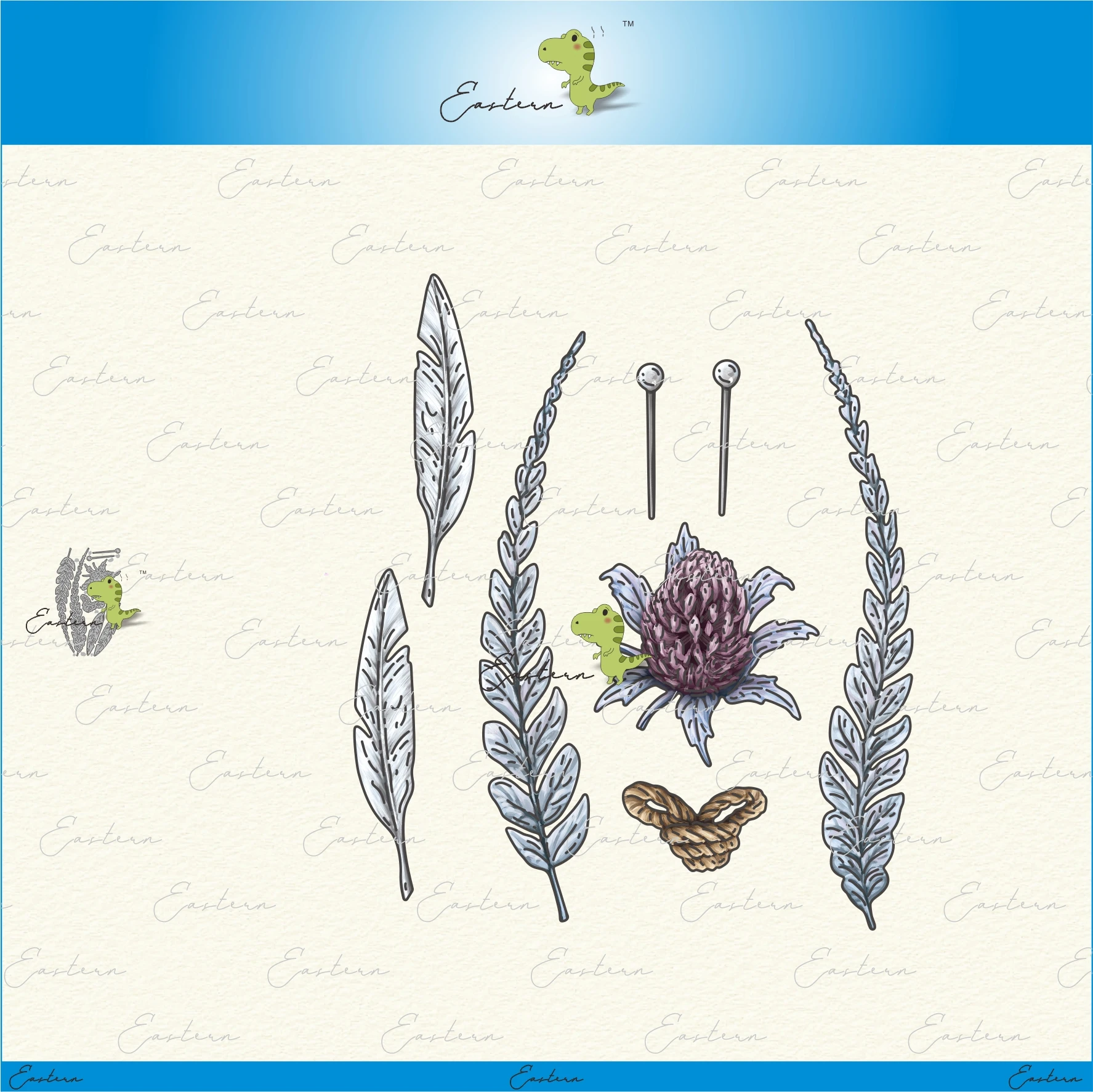 Thistle & Fern metal cutting dies 2022 new diy molds Scrapbooking Paper Making die cuts crafts Printed Sheet