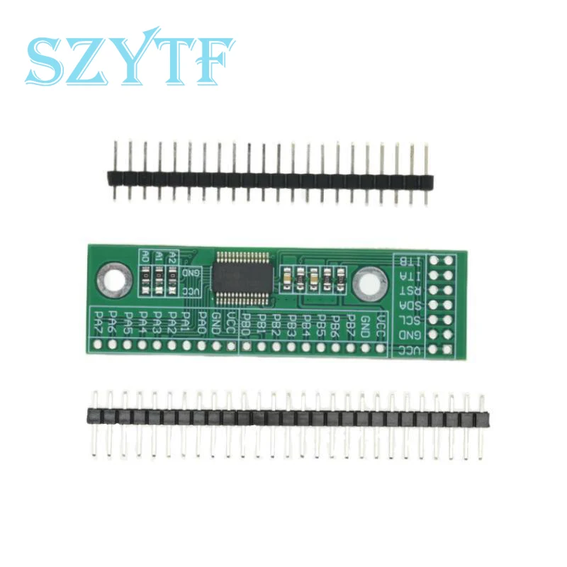 MCP23017 16-bitowy moduł karty rozszerzeń I/O Pin PCB IIC I2C Interfejs do konwertera GIPO 25mA1 dla Arduino