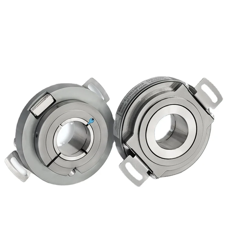 Hengxiang KM55 16+(17-24Bits) Absolute Multiturn Encoder 25mm Hollow Shaft Resolver to Encoder