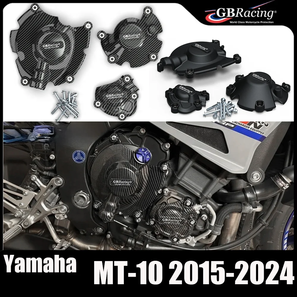 

MT-10 Motorcycles Engine Cover For Yamaha MT-10 2015-2024 secondary enginecover set Protection