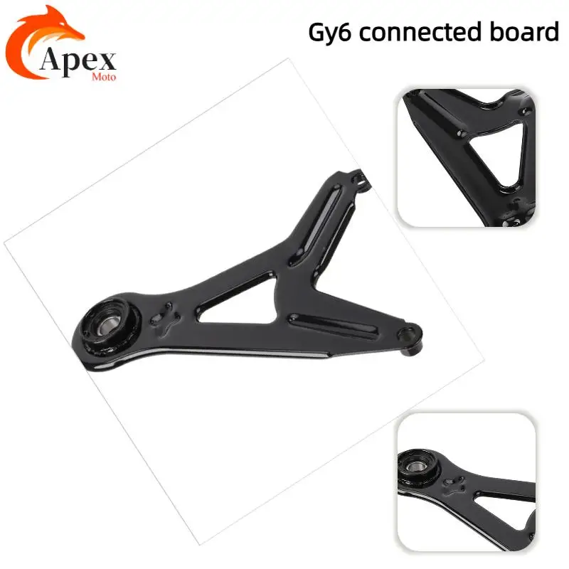 

Hot Pedal motorcycle rear connection triangle exhaust pipe bracket 125 Swift Eagle Ghost Fire Falcon 150 rear drum brake bracket