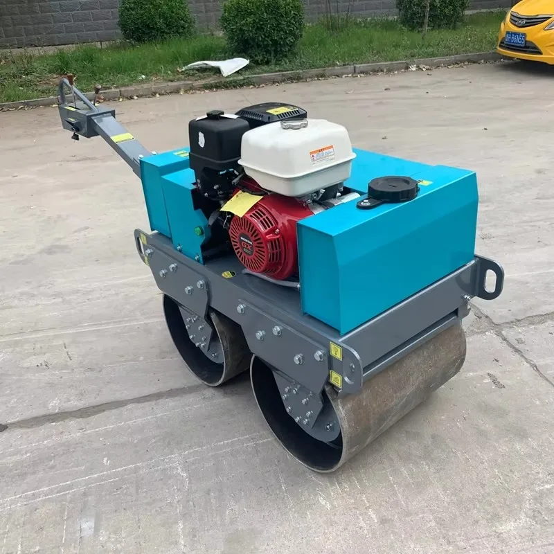 

Lightweight 0.5T Road Compactor, Double Drum Walk-Behind Vibratory Roller