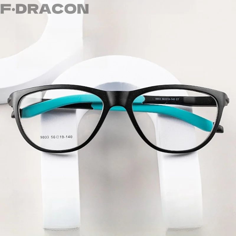 

TR90 Sports Glasses Frame Ultra-light Two-color Unisex Goggles Basketball Cycling Optical Prescription Eyeglass Frame 9803