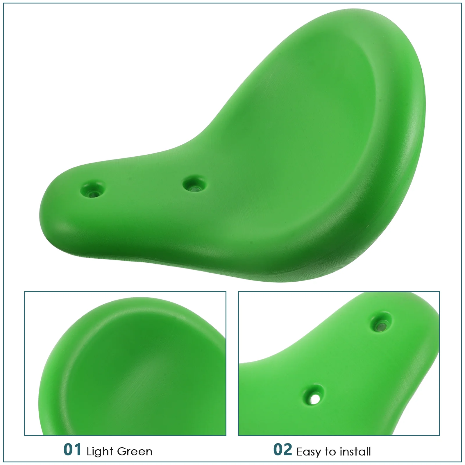 Universal Seesaw Seat Replacement for Kids Swing Chair Accessories Plastic Rocker Board Outdoor Playground Equipment Comfortable