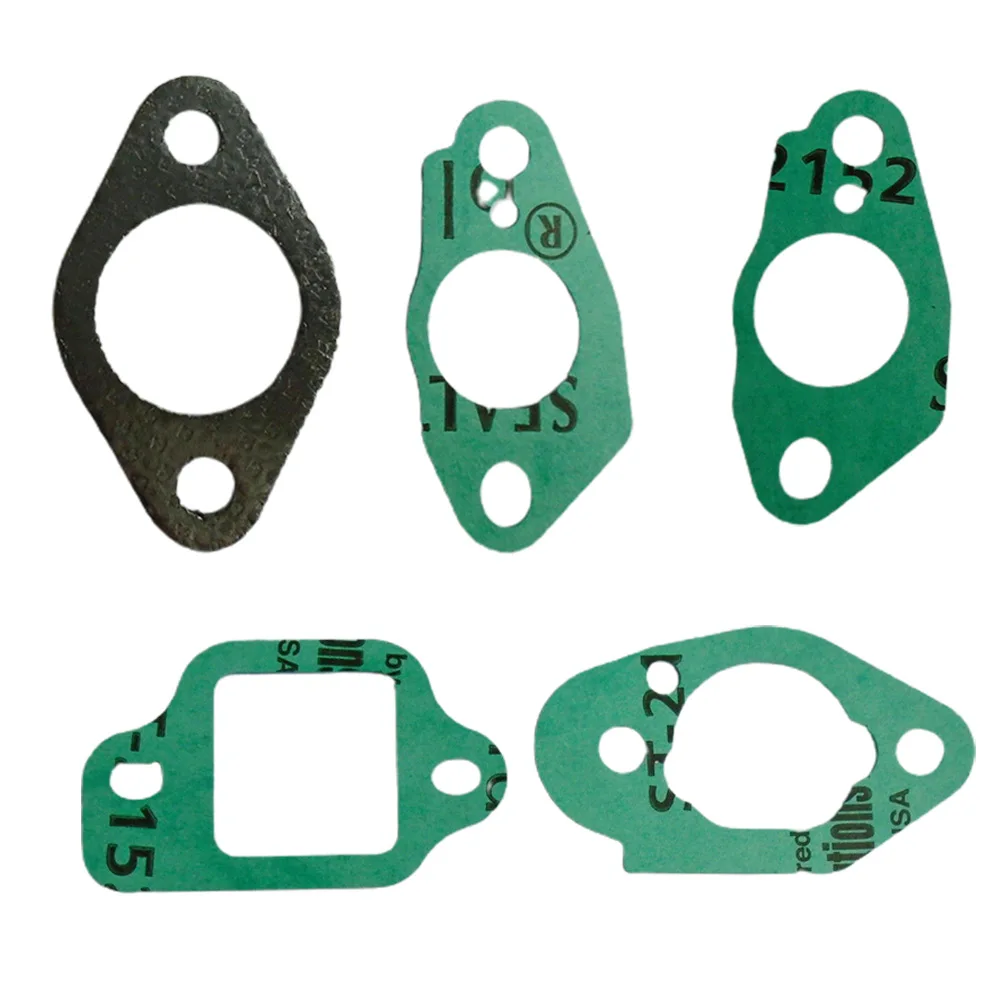 Five piece carburettor gasket set designed specifically to fit a range of For Honda lawn mower models effectively