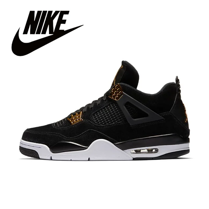 Retro 4S Fear 2024 Air Jordan 4 Black Gray New 2025 Masal Walking Sports Shoe Sneakers Women Men Basketball Shoes