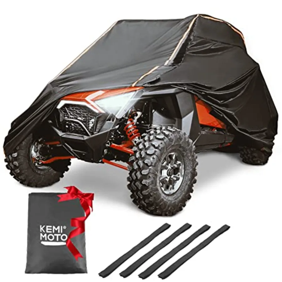 

Чехол для UTV 420D, 2-местный, усиленный, совместим с Polaris RZR, General Can-Am Maverick, Talon, Teryx4, CFMOTO ZForce 800, 950, Viking