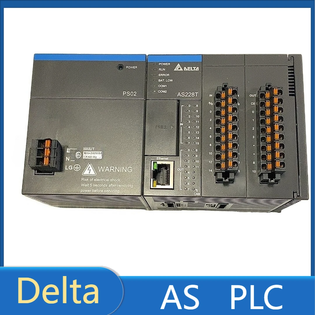 

New Original AS228T-A AS228R-A AS228P-A AS218TX-A AS218RX-A AS332T-A AS332P-A AS-PS02 AS-F232 Delta AS Series CPU PLC