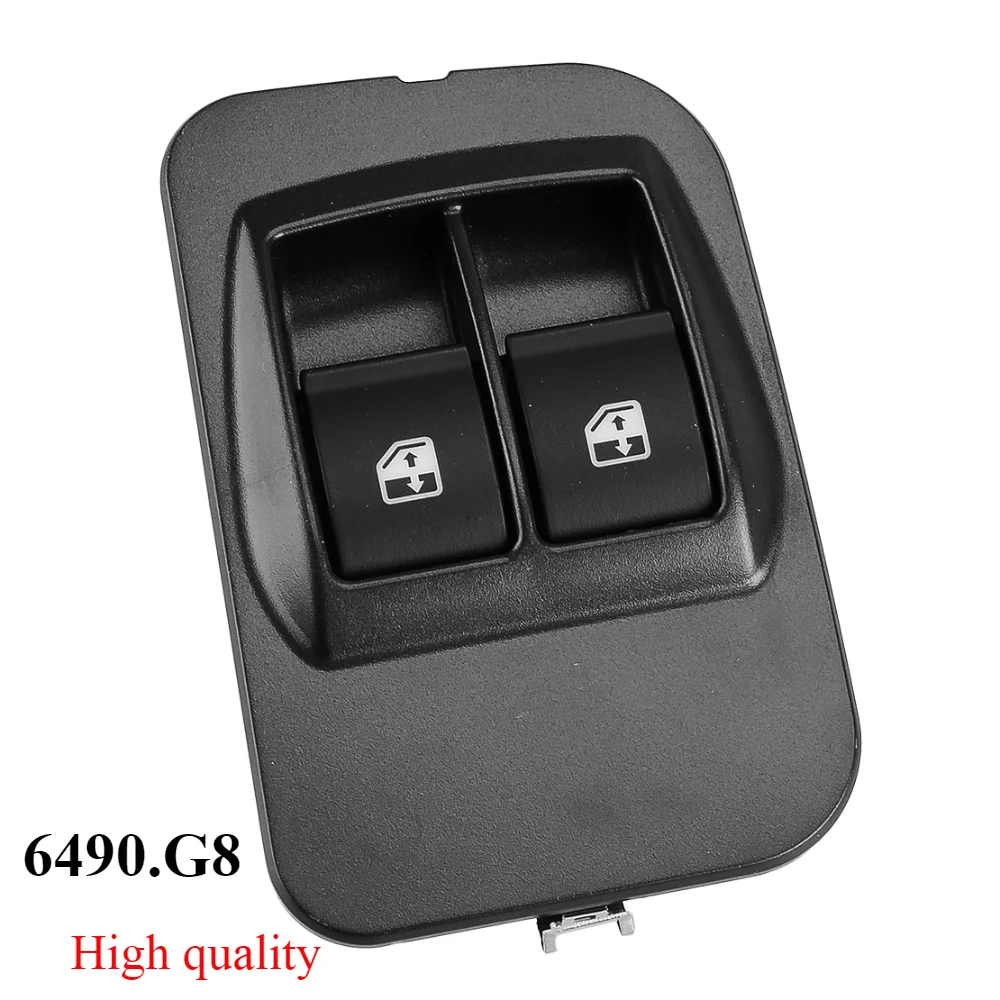 

2249050839 735461277 6490G8 735461275 735518655 Front Left Master Power Window Lift Control Switch Fit for Peugeot Citroen Fiat