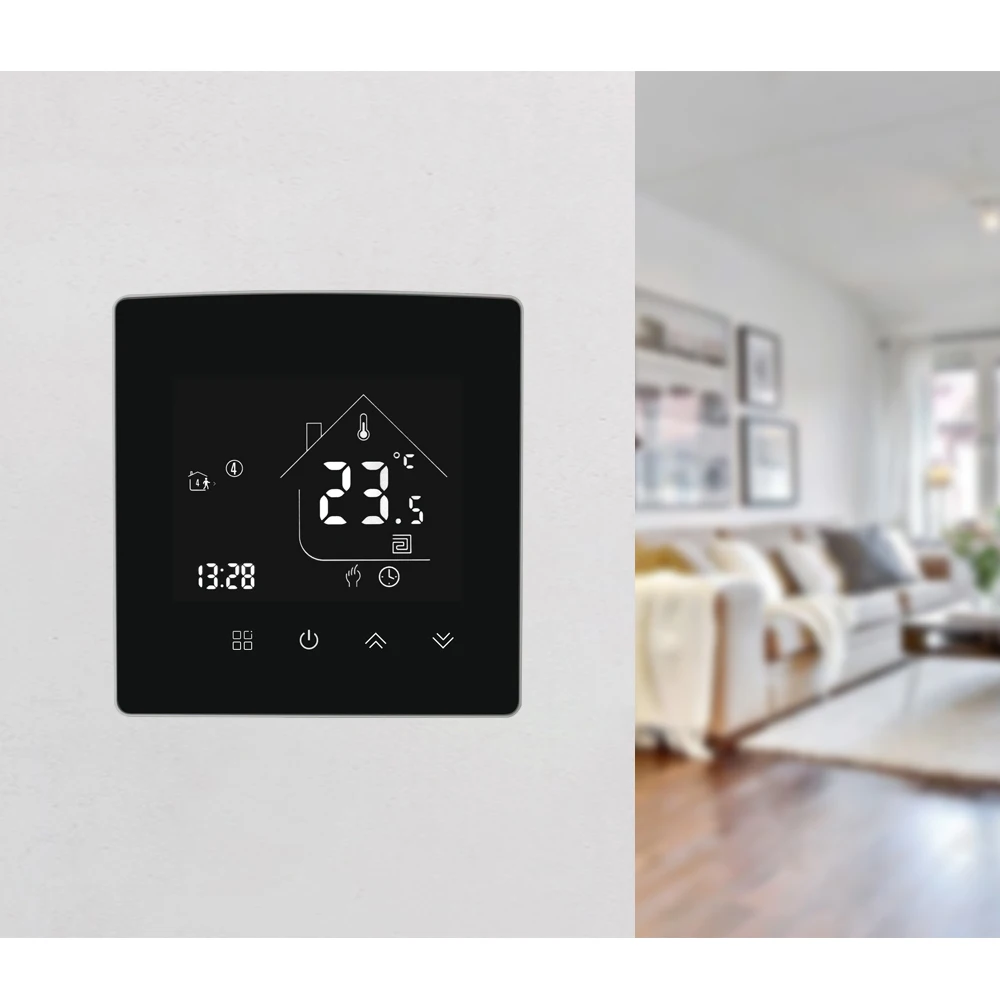 WiFi Thermostat Temperature Controller Water/Electric Floor Heating Gas Boiler 25A Smart Life Tuya Control Alexa Google Home