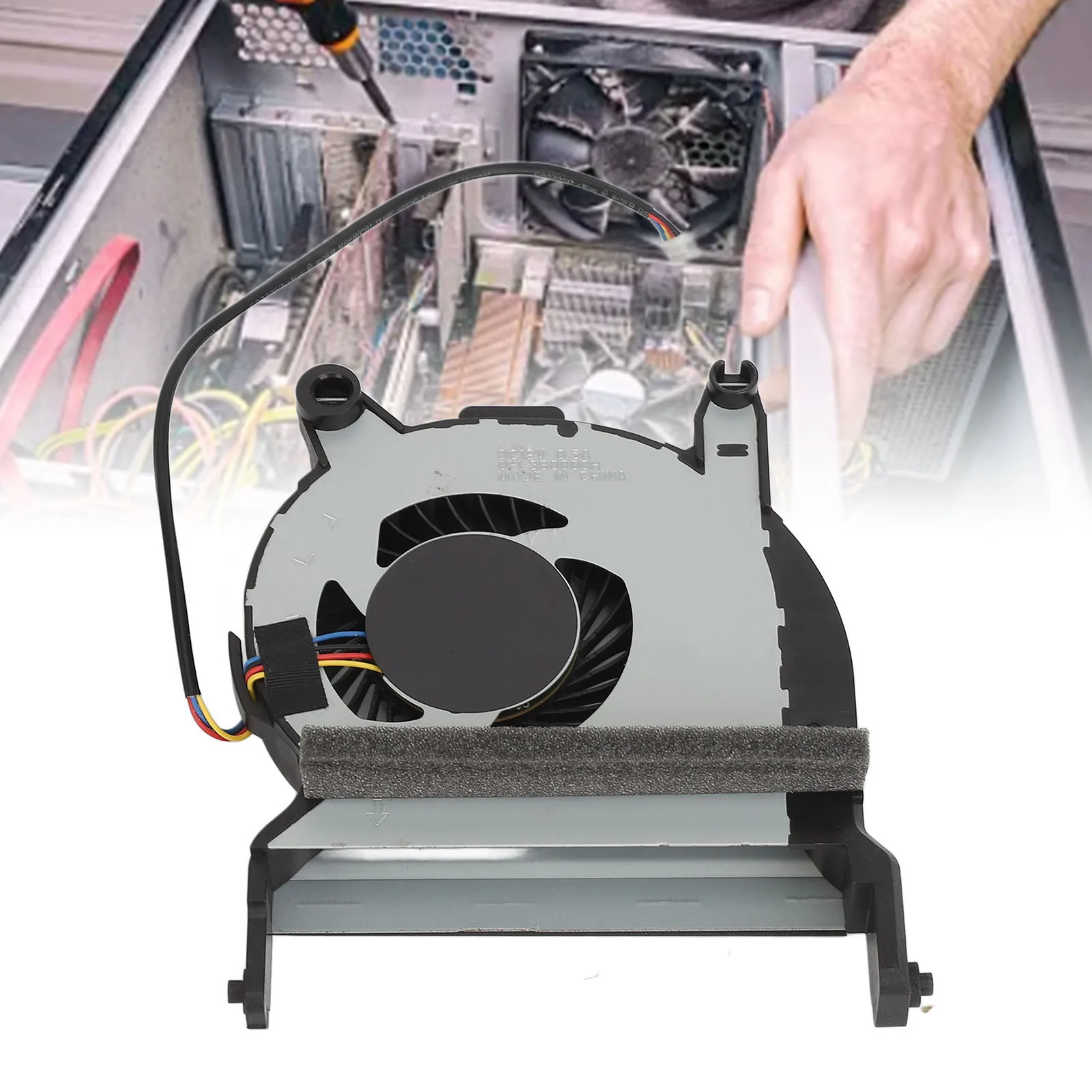 

4-контактный вентилятор охлаждения процессора постоянного тока 12 В 0,5 А, замена для HP Elitedesk 800 G4 G5 705 G4 G5 для ProDesk 400 G4 G5 G6 405 G4 G5 600 G4 G5