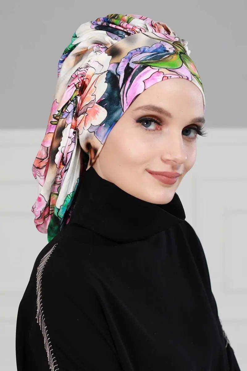 Drapierte Penye Knochen natur muster