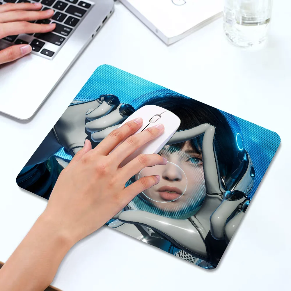 The First Descendant Mousepad Small LockEdge Mouse Pad For Gamers Computer Desk Pad Rectangular Anti-slip Rubber