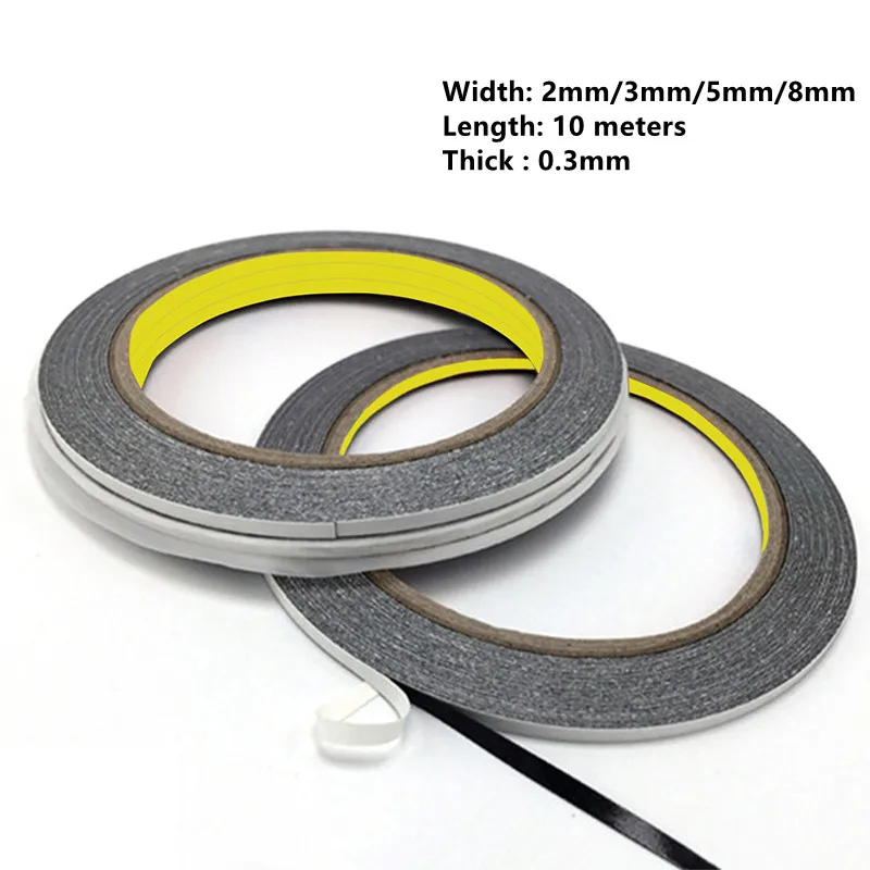 10m Foam Double-sided Tape Lcd For Mobile Phone Computer Repair Touch Screen Mirror Dust-proof Sealing Adhesive Tape 2/3/5/8mm