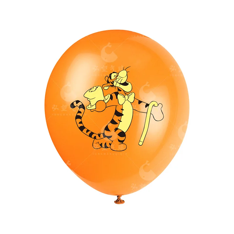 Disney Latex Balloons Cartoon Winnie the Pooh Tigger Home Banquet Birthday Party Decorations Kids Gifts Baby Shower Toys