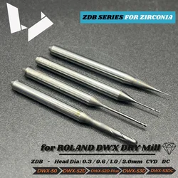 ZDB-30D-US ZDB-50D-US ZDB-100D-US Diamond Coated Bur for Zirconia MIlling Roland DWX50 DWX51 DWX52D DWX53 Compatible