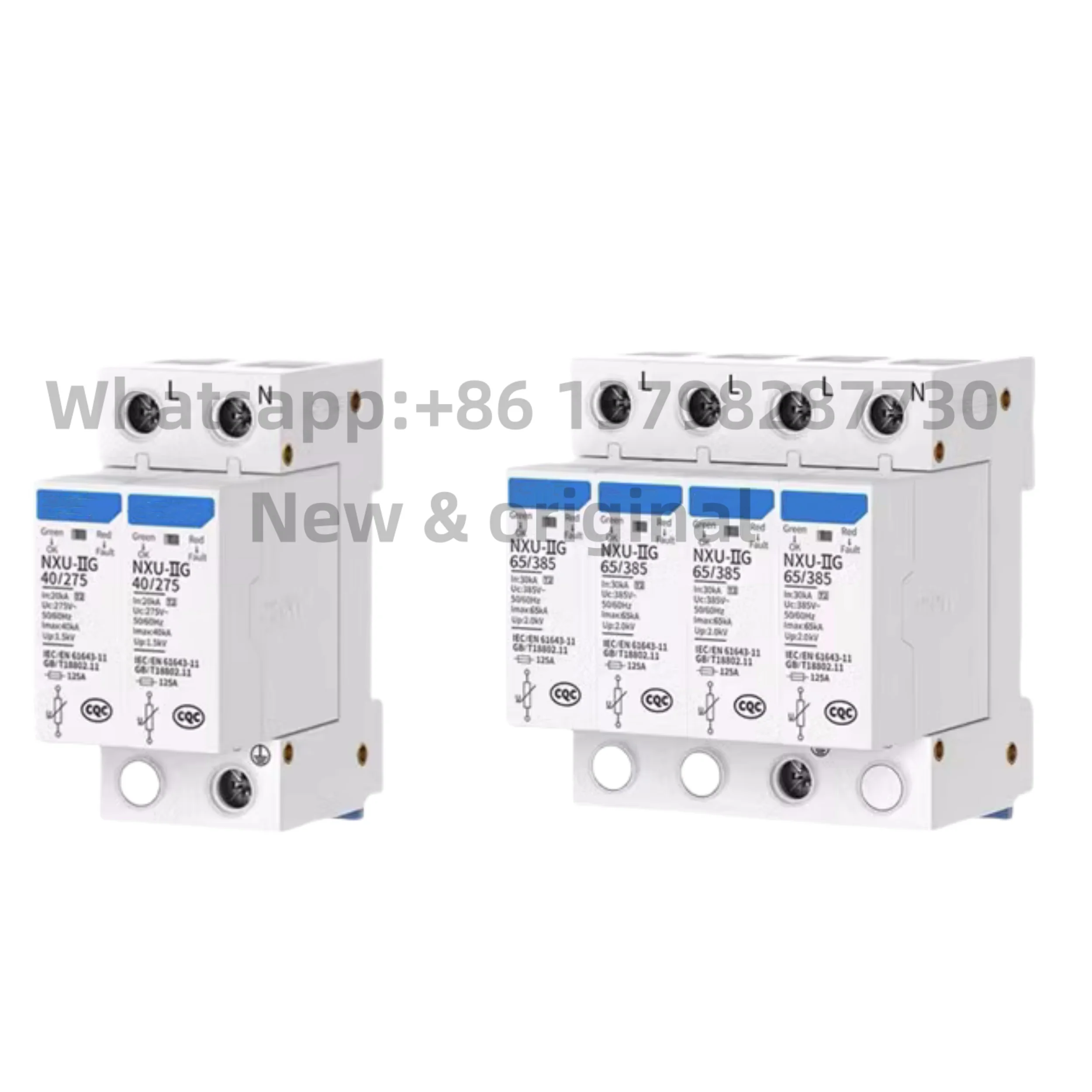 New original Surge protector NXU-IIG lightning arrester 2P 4P