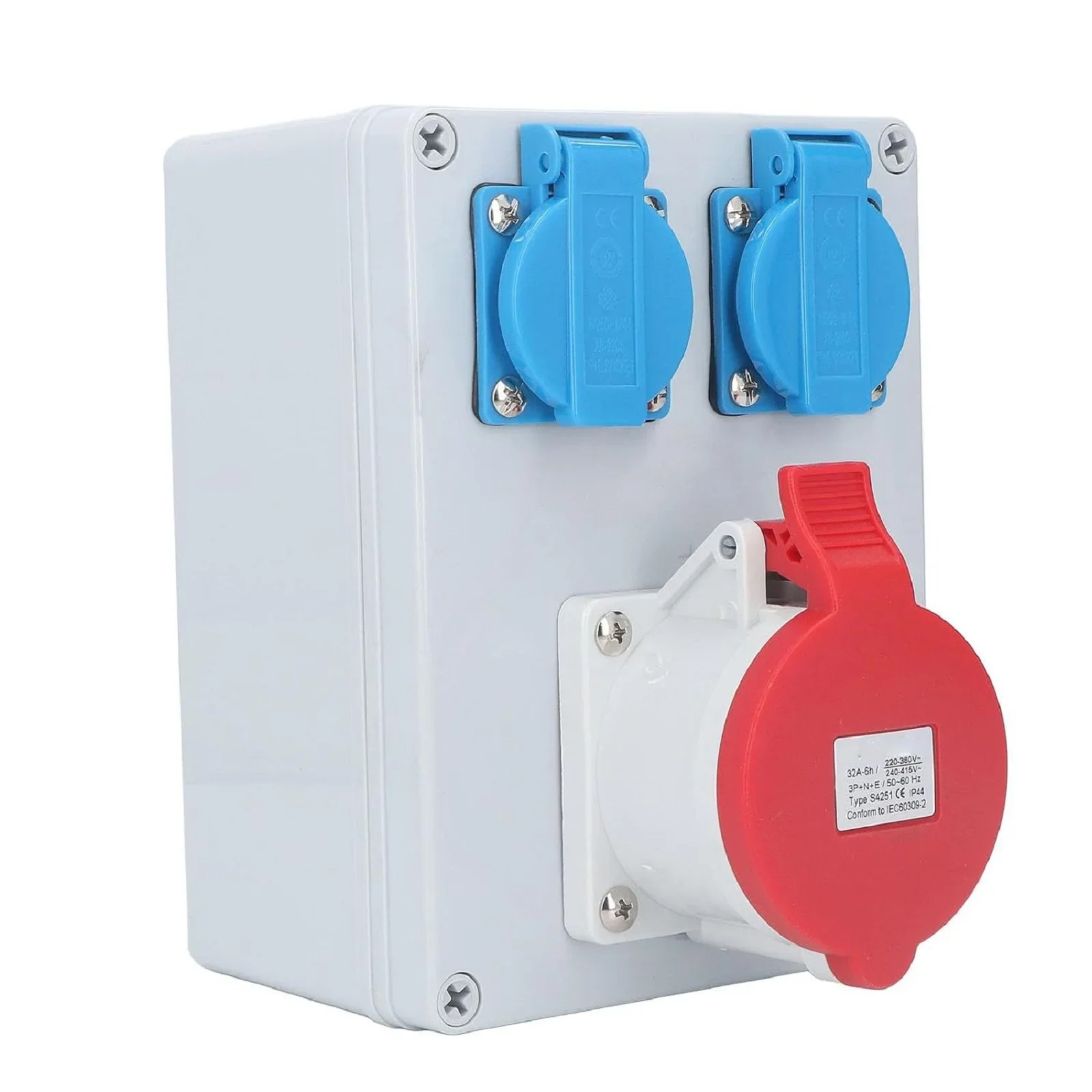 Construction Power Box Wall Distributor Socket For Construction 220-250V 16A Sockets CEE 16A 5P Socket Corrosion-resistant