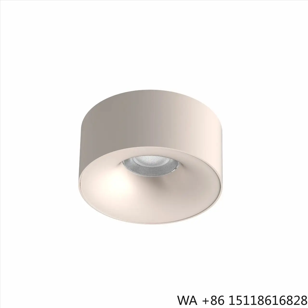 Aluminum LED Surface Mount Downlight,cob Downlight 15W Voltage AC220V (±10%) Ceiling Downlight for COB Living Room Home Office