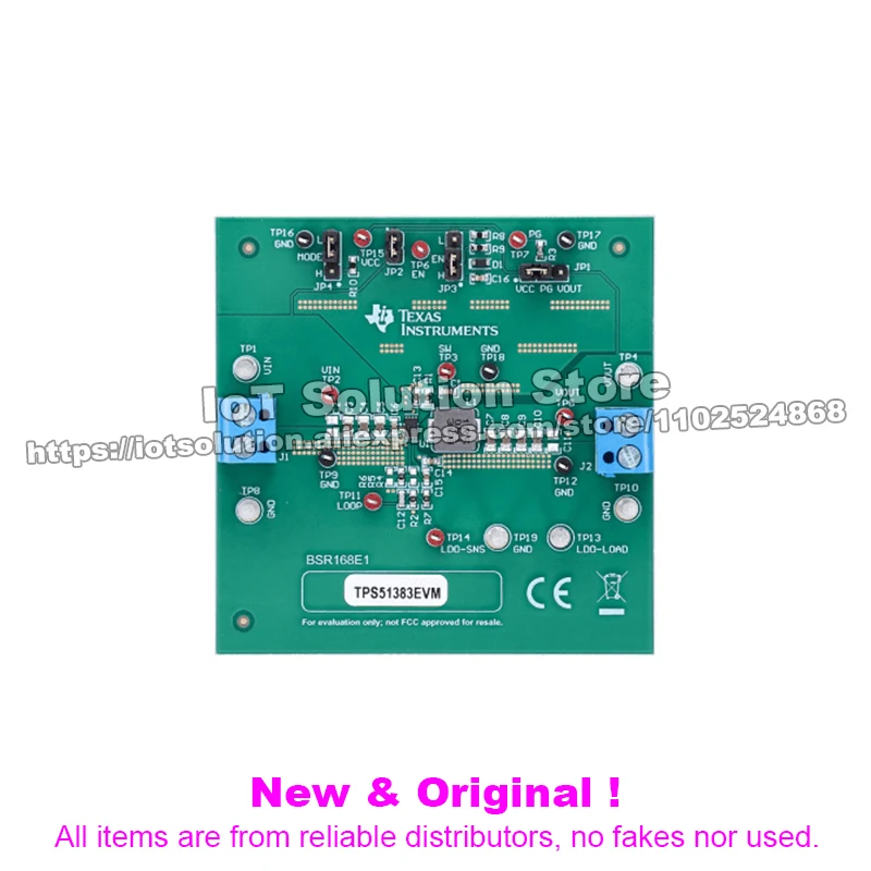 TPS51383EVM 4.5-V to 24-V input, 8-A synchronous step-down converter evaluation module