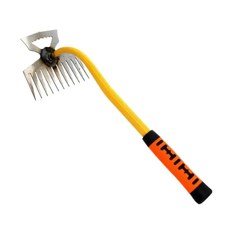 

Manual Weeding Puller Tool Premium Stainless Steel Forged Weed Puller Vertical Weeding Digging Grass Shovel Lawn Root Remover