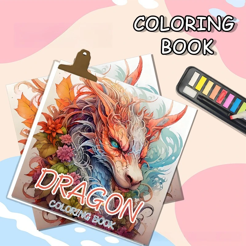 

The Newly Launched Adult Doodling Stress-relieving Coloring Book Coloring Book Painting Book and Coloring Book