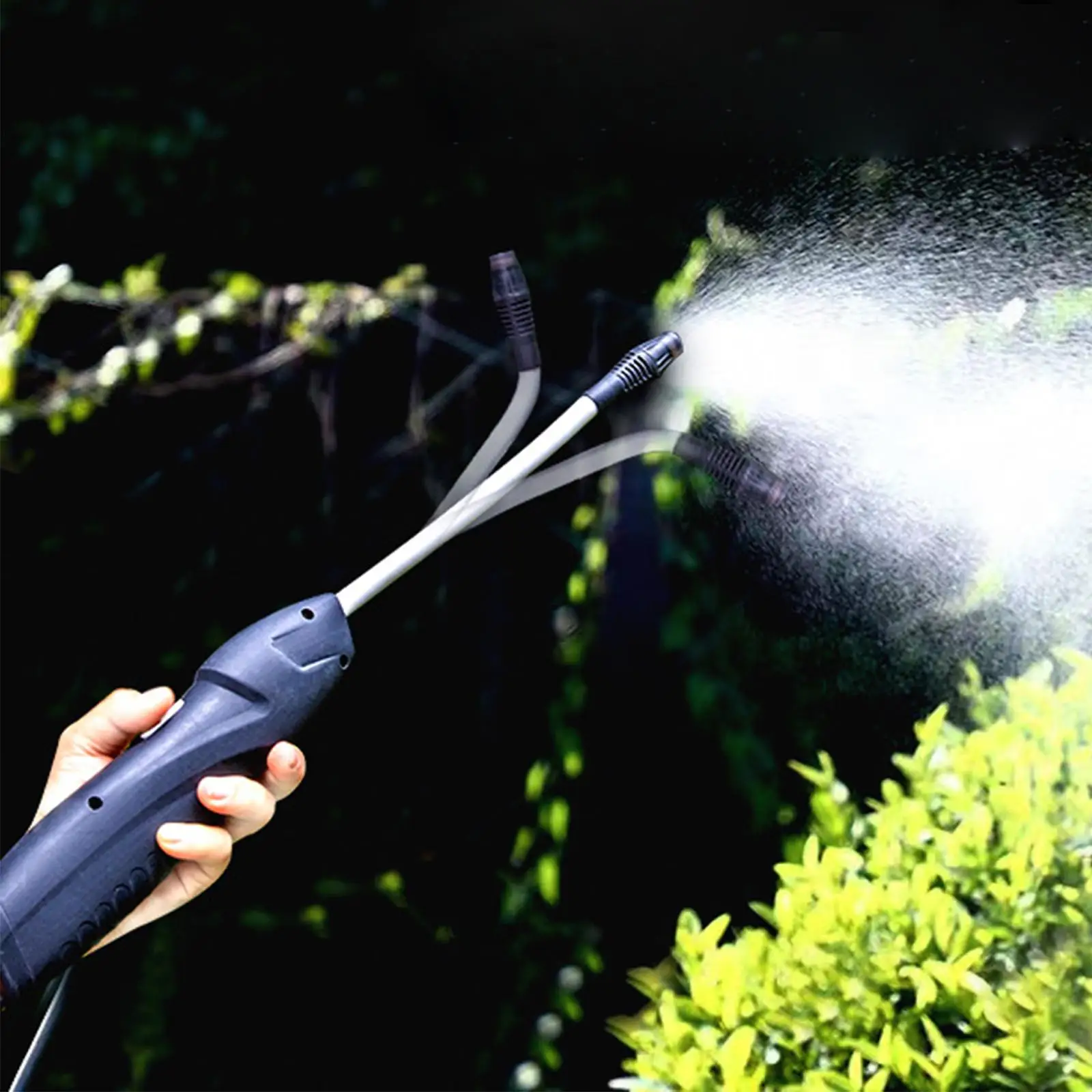 Rechargeable Portable Garden Sprayer Electric Plant Sprayer Watering Spray Wand for Car Weeds Garden Pet Bathing Plant Watering