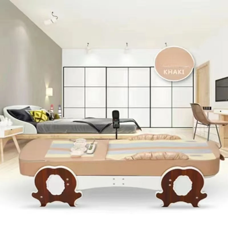 #Multifunctional Jade Tepidity Therapy Bed Spine Nursing Bed Wenyu Household Body Massage Couch Electric Massage Beauty Bed