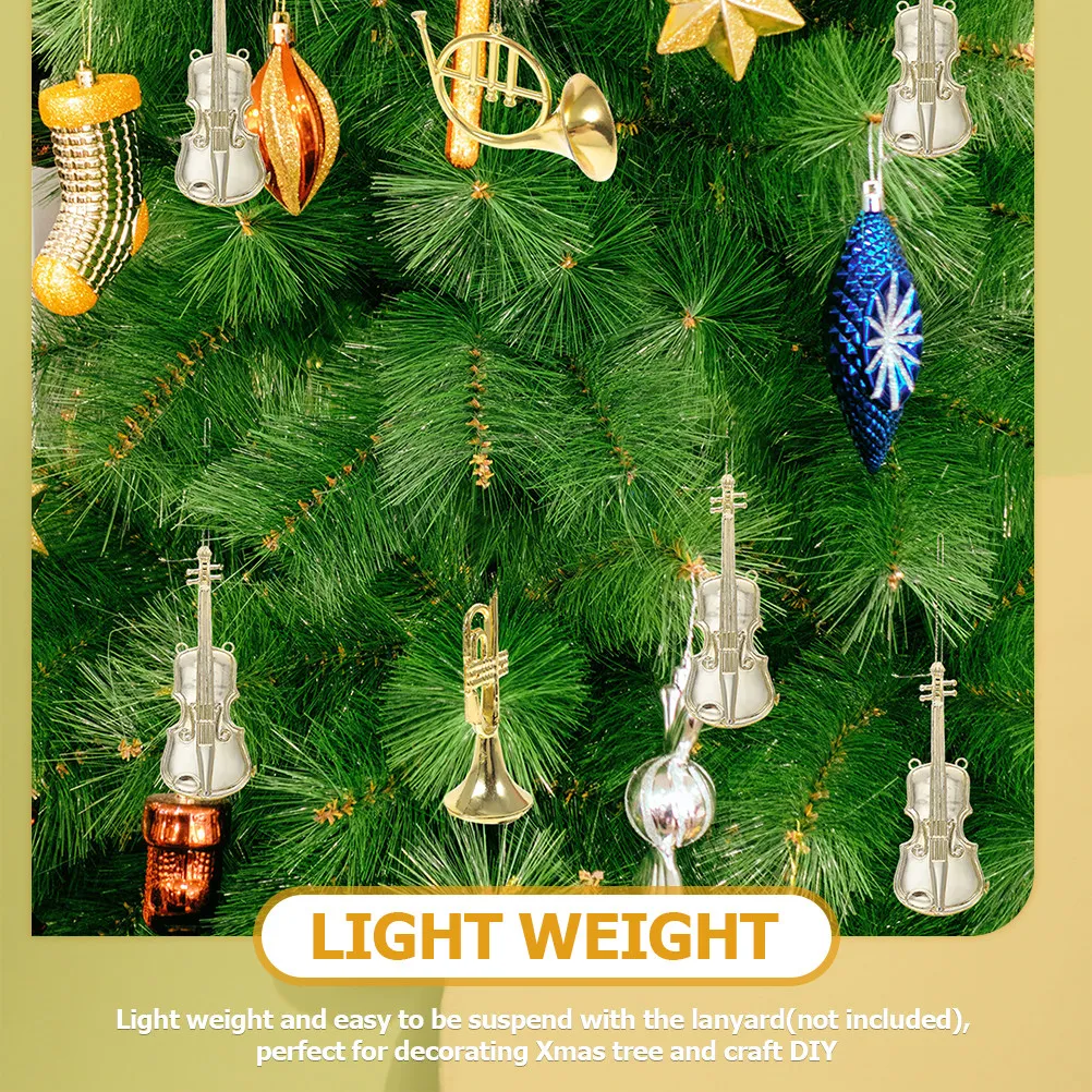 15 Pezzi di Strumenti Musicali - Musical Instrument Xmas Ornaments recensione e prezzo