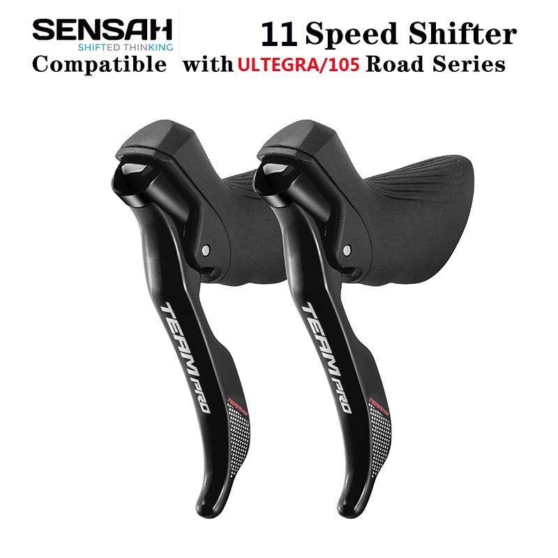 SENSAH Road Bike Shifter 2x8 2X9 2X11 Speed Brake Lever for Ultglegra 105 Sora Claris