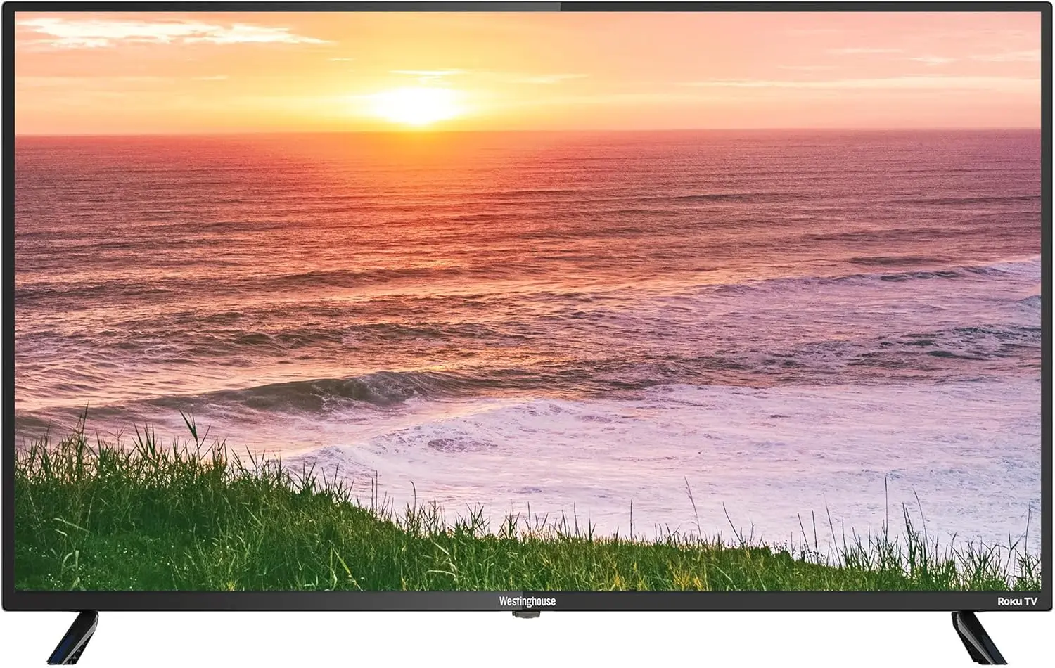 TV - 43 Inch Smart TV, 4K UHD LED TV with Wi-Fi Connectivity and Mobile App, Flat Screen TV Compatible with Ap