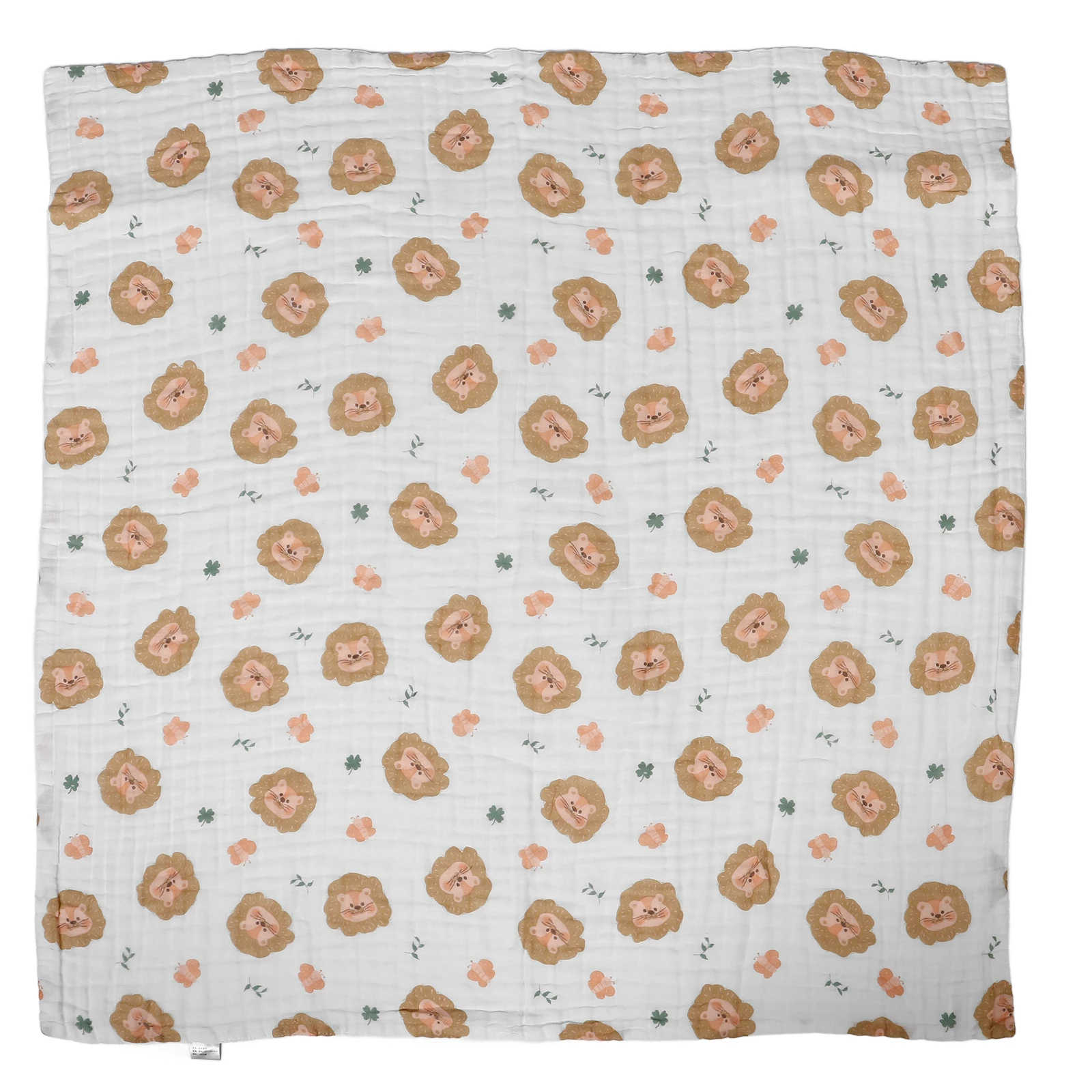 

Soft Baby Blanket Cotton Newborn Swaddle Versatile Use for Boys Girls Summer Cool Comfortable Cute Design Baby Towel